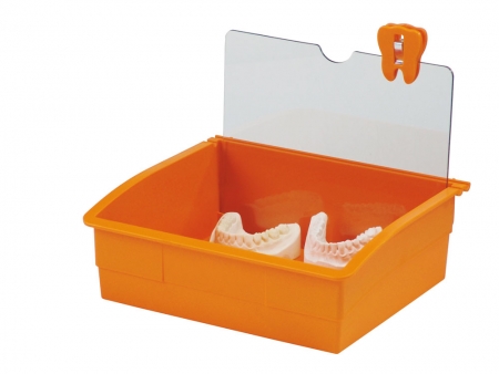 Dental-Arbeitsschale groß orange