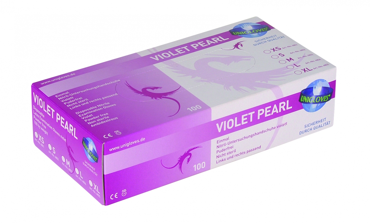 Unigloves Violet Pearl Handschuhe