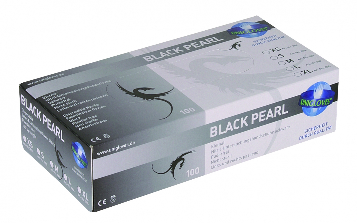 Unigloves Black Pearl Handschuhe