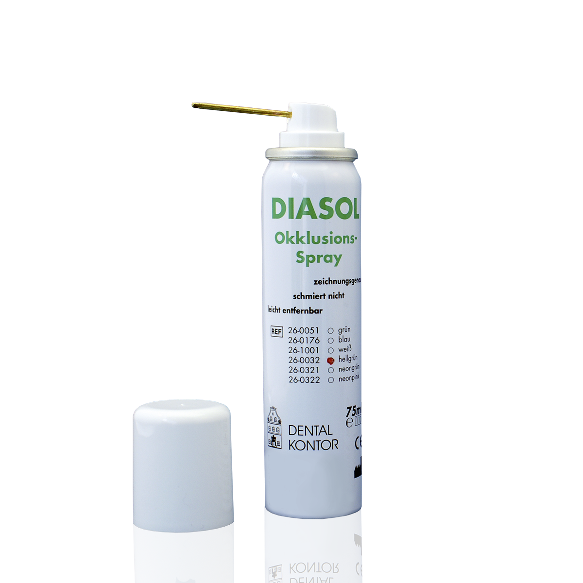 Diasol Okklusionsspray mit Metalldüse