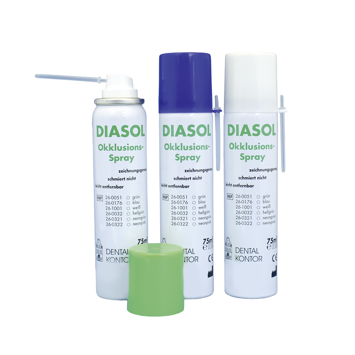 Diasol Okklusionsspray mit Kunststoffdüse